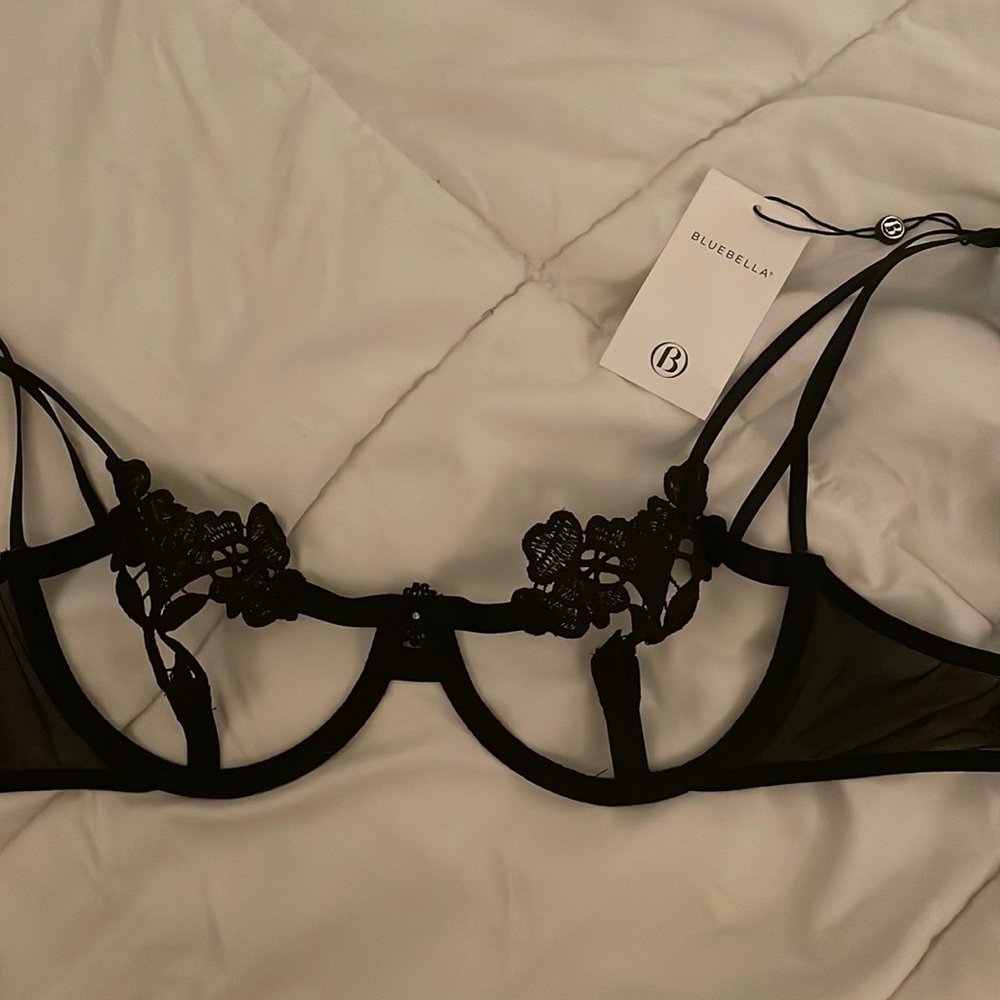 Black cut out lace BlueBella Nova Bra- Never been worn- NEW WITH TAGS